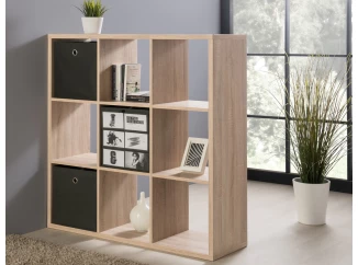 Regál Max, 3x3 priehradky, dub sonoma