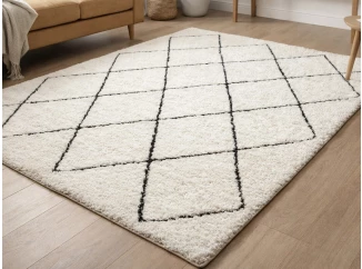Koberec Ideal Shaggy 120x170 cm, krémový diamant