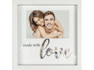 Fotorámik pre 1ks foto love, 22x22x2,5 cm