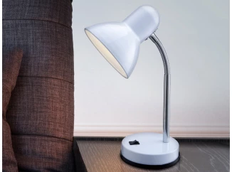 Stolná lampa Basic, biela
