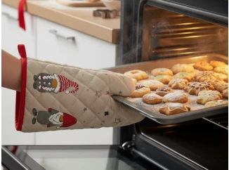 Vianočná chňapka 32x16 cm, trpaslíci