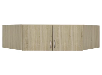 Rohový skriňový nadstavec Case, dub sonoma