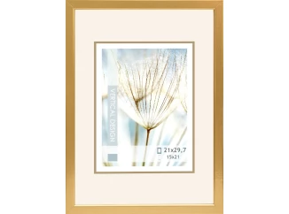 Fotorámik Giulia 21x29,7 cm, zlatý