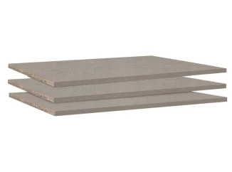 Súprava políc do skrine (3 ks) šírka 111 cm