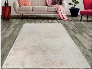 Koberec Fluffy Shaggy 80x150 cm, béžový