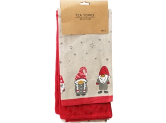 Vianočná utierka 45x70 cm, trpaslíci