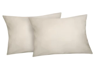 Obliečka na vankúš (2 ks) Satin 40x60 cm, krémový