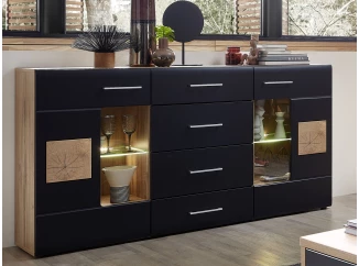 Široká komoda Sonate, s osvetlením