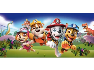 Detský obraz Paw Patrol dino, 70x33 cm