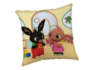 Detský vankúšik Zajačik Bing, 40x40 cm