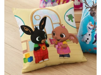 Detský vankúšik Zajačik Bing, 40x40 cm
