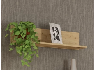 Nástenná polica Carlos, dub artisan, 75 cm