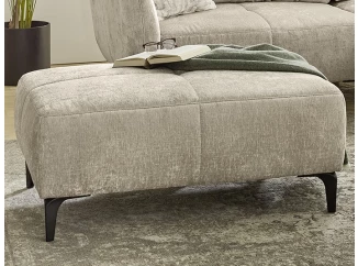 Veľký taburet Salo, béžová látka