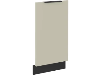 Predný panel na vstavanú kuchynskú umývačku Arona, 45 cm, kašmírová/čierna