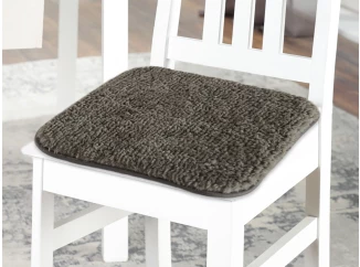 Podsedák na stoličky Rabbit Teddy 38x38 cm, antracitový