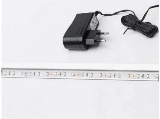 LED svetelný pás (140 cm) Meolo, farba svetla teplá biela