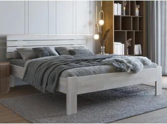 Posteľ Isolda 180x200 cm, bielený buk