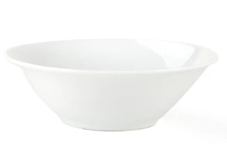 Miska Larry 15 cm, biela