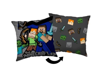 Detský vankúšik Minecraft, 40x40 cm