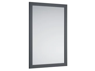Nástenné zrkadlo Thea 48x68 cm, antracit