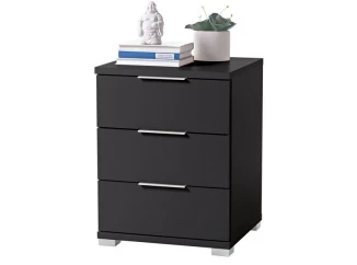 Vyšší nočný stolík Anton, čierný