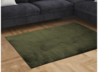 Koberec Plush 110x160 cm, zelený