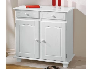 Komoda In-Lovi, bielená borovica