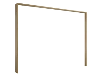 Paspartový rám k šatníkovej skrini Cordoba, dub artisan