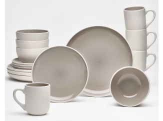 Jedálenský servis (16 dielov) London, taupe