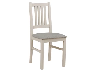 Jedálenská stolička Bono, béžová kašmír/šedo-béžová látka