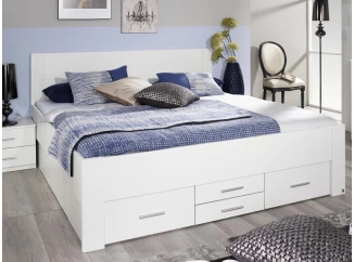 Posteľ Isotta 160x200 cm,biela