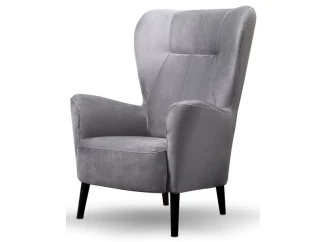 Kreslo Next, šedá látka