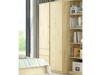 Šatníková skriňa Carlos, dub artisan, 100 cm