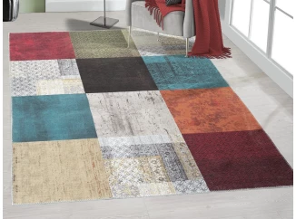 Koberec Edessa 80x150 cm, farebný vintage patchwork