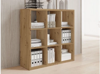 Regál Style 3x3, dub artisan