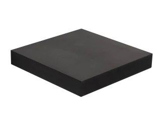 Nástenná polica Basic 25 cm, čierna