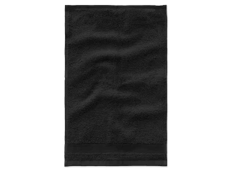 Uterák pre hostí California 30x50 cm, čierne froté