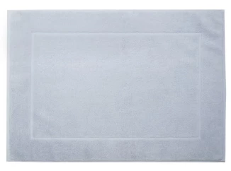 Froté kúpeľňová predložka Ma Belle 67x120 cm, strieborná