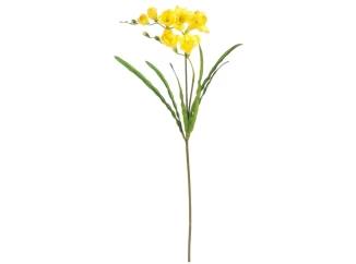 Umelý kvet Frézia 60 cm, žltá