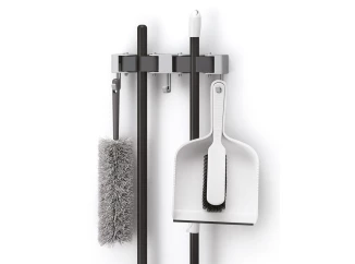 Nástenný držiak na metly a náradie Hang-up 2, šedý