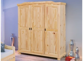 Šatníková skriňa Bern, borovicové drevo