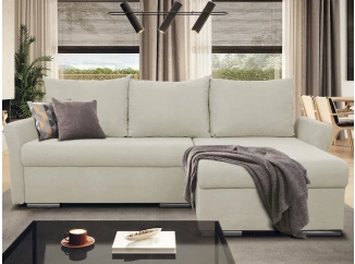 Rohová sedačka Dexter, béžová látka