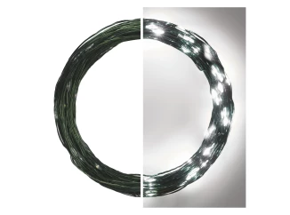 Vianočná reťaz LED Nano 15 m, studená biela