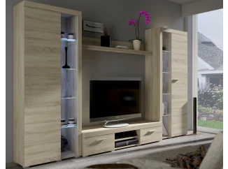 Obývacia stena Flamenco XL, dub sonoma