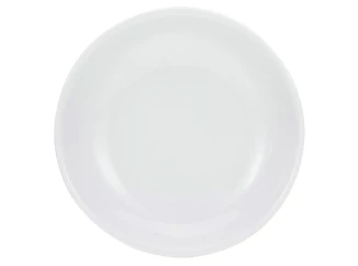 Plytký tanier Bistrot 25 cm, biely