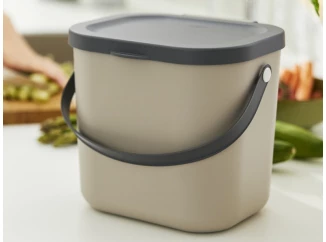 Odpadkový kôš Albula 6 l, cappuccino