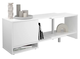 Flexibilný TV stolík Flex 2, biely
