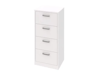 Úzká komoda Mega 139, biela