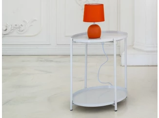 Stolná lampa Malu, oranžová