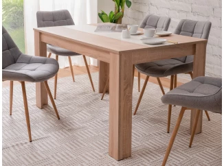 Jedálenský stôl Niklas 138x80 cm, dub sonoma